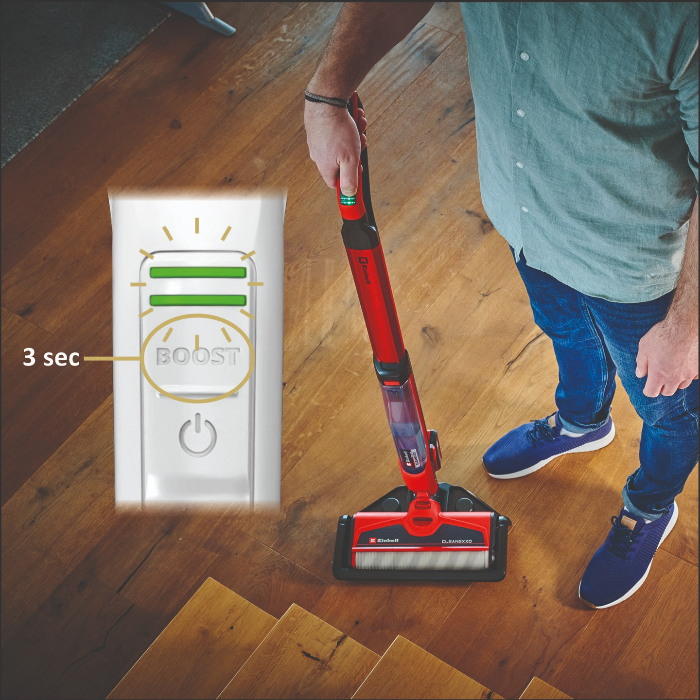 Akkulattiapesuri Einhell Power X-Change Cleanexxo