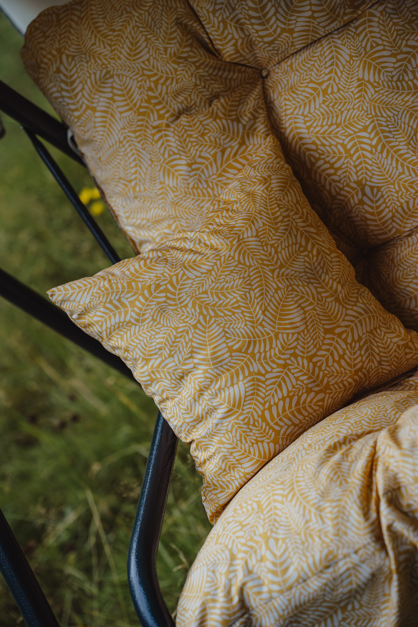 Pehmuste Varax De Luxe/Suvi/Monica keinuun 98B keltainen 160cm x 70cm