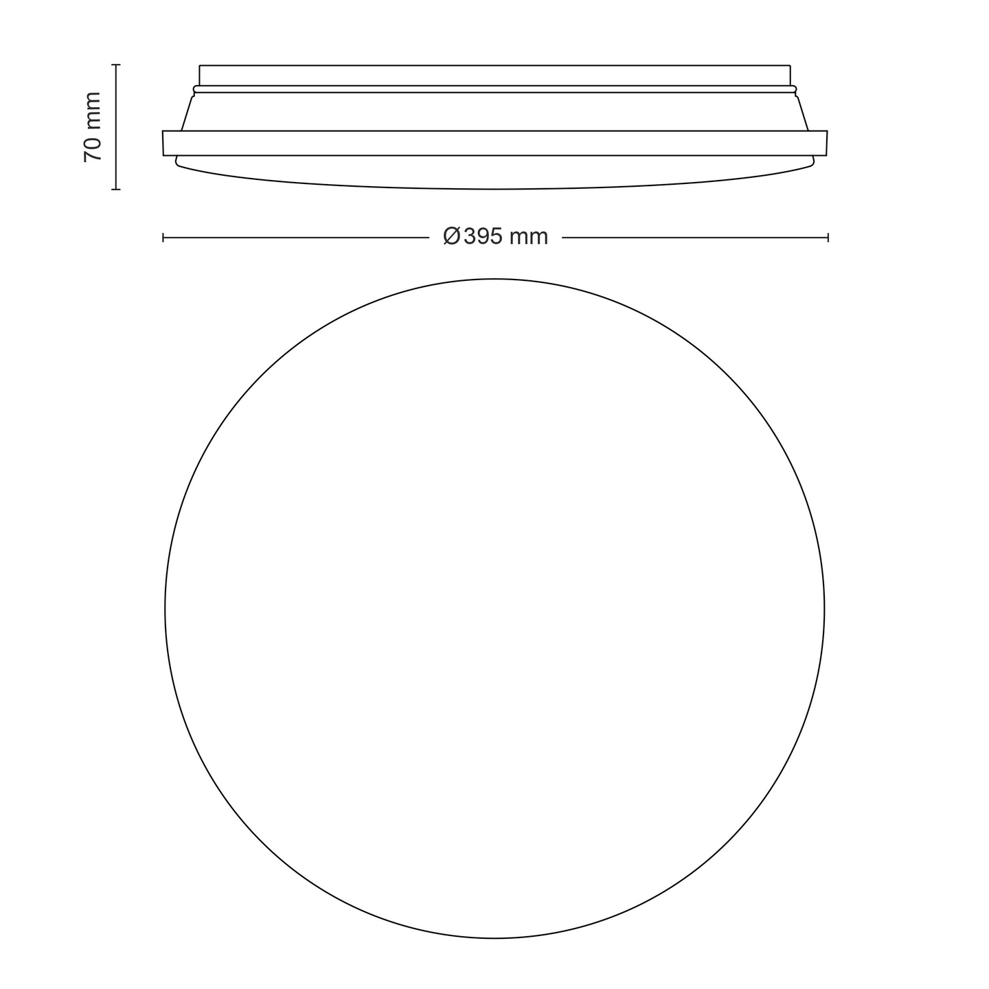 Kattovalaisin Philips Wincel 2500lm 2700-6500K 24W  valkoinen kaukosäätimellä