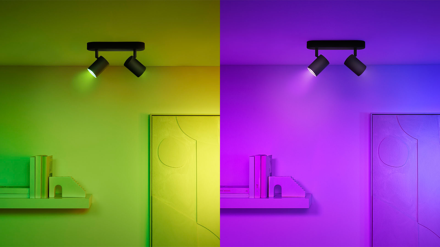 Kohdelamppu Philips Wiz BLE 50W GLASS RGB 345 LM - 2700-6500K GU10