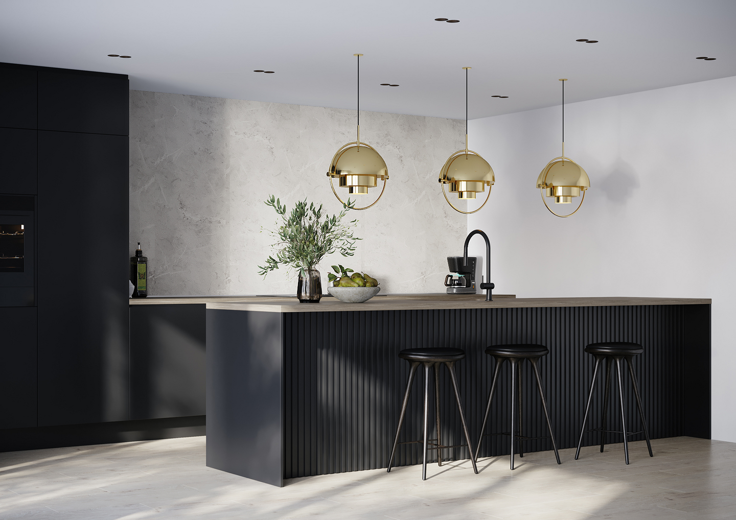 Sisustuslevy Fibo 2273-M00 S White Marble