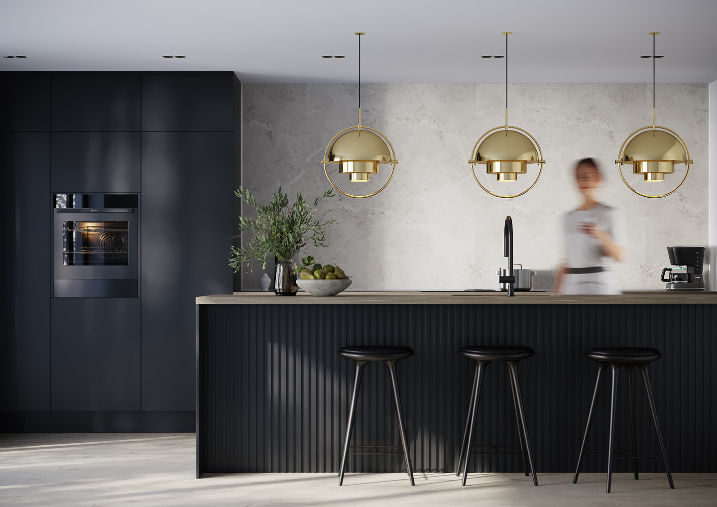 Sisustuslevy Fibo 2273-M00 S White Marble