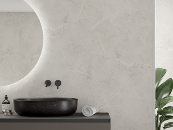 Sisustuslevy Fibo 2273-M00 S White Marble