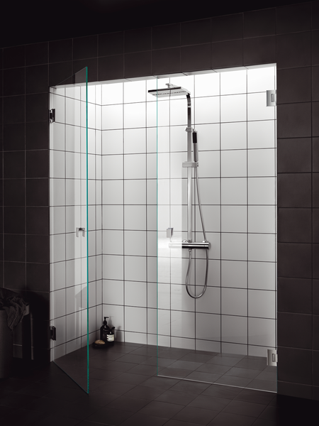 NISCHDUSCH SVEDBERGS DUBB 180GR KROM KLARGLAS 200X100X200CM