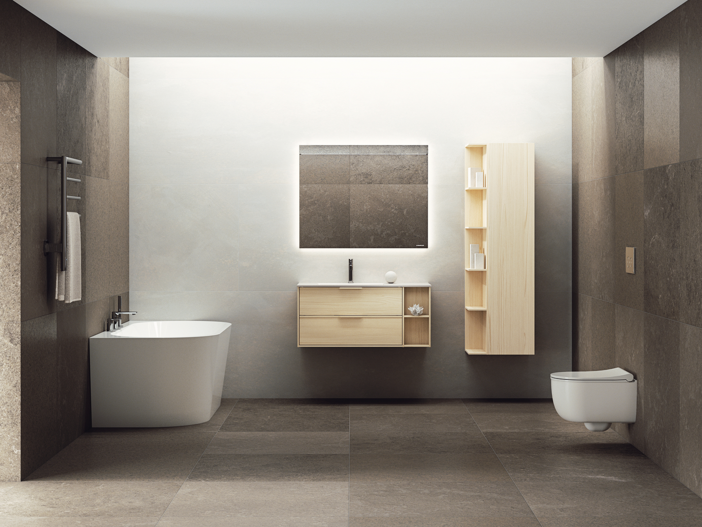 UNDERDEL SVEDBERGS EPOS RELIEF VIT ASK, 2LÅD INTHT 100X45,3X45CM VÄ