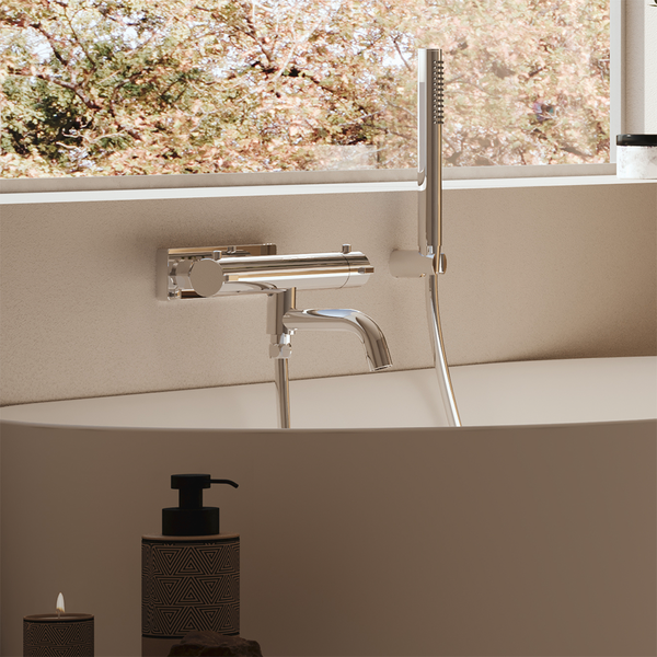 LUCITEBADKAR SVEDBERGS VAULEN VIT MATT, VÄGGFRISTÅENDE 160X59X75CM