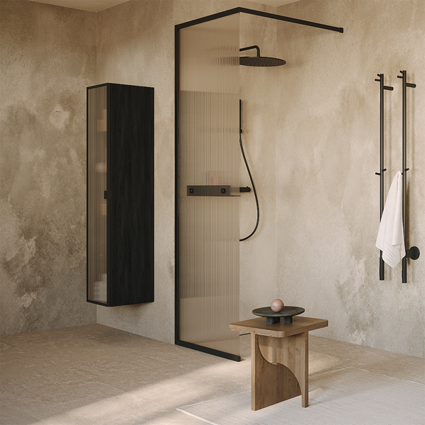 ELHANDDUKSTORK SVEDBERGS AMOR SVART MATT, EL BRYTARE TIMER 17W 10X140