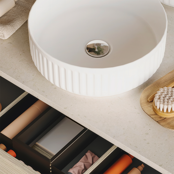 Pöytätaso Svedbergs Kvarts 160x45 vasen