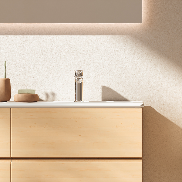 Allaskaappi Svedbergs Poem 160x45 tammi 4 laatikkoa vedinura