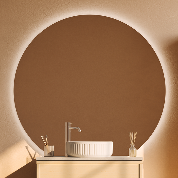 SPEGEL SVEDBERGS VALJE RUNDAD LED 120X3,2X112CM