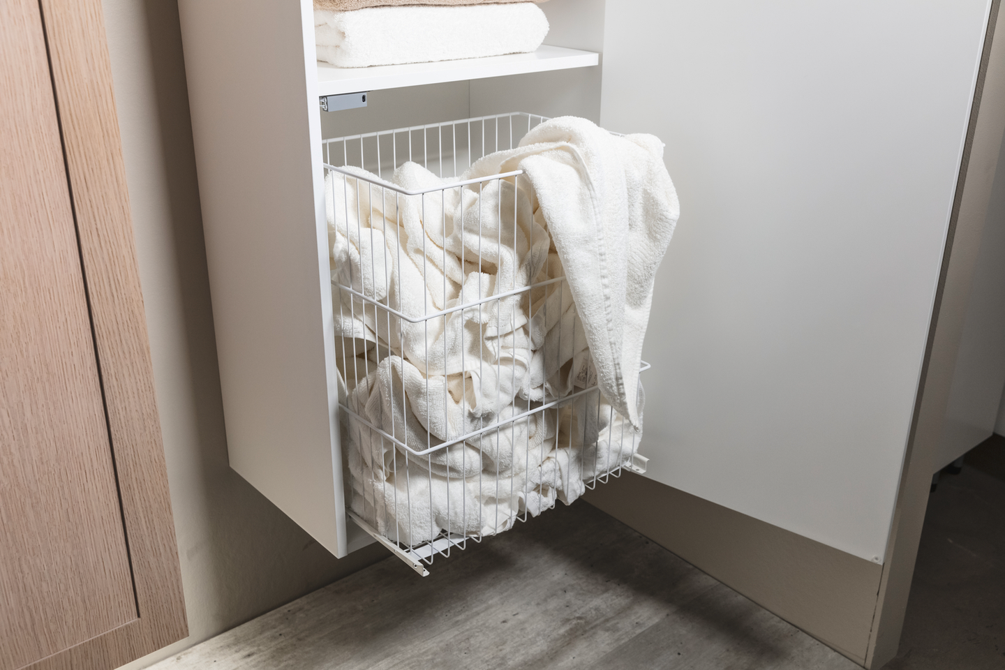 Kaapin runko Svedbergs 160x50 7160501 valkoinen 4 hyllyä