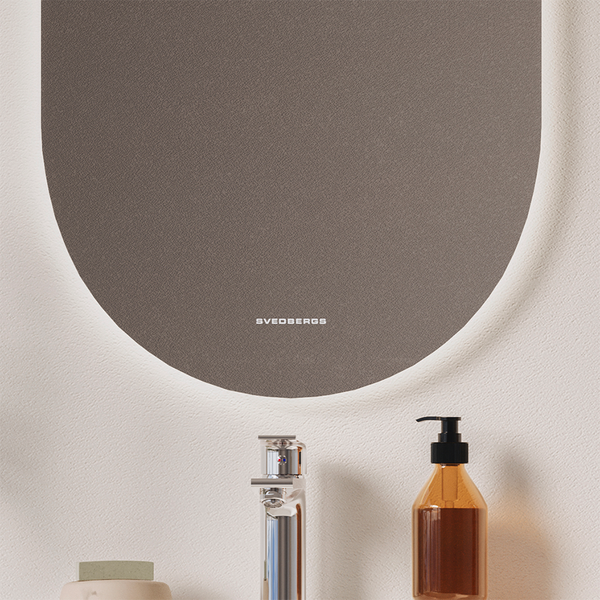 SPEGEL SVEDBERGS VALJE OVAL LED, 45X90X2,5CM
