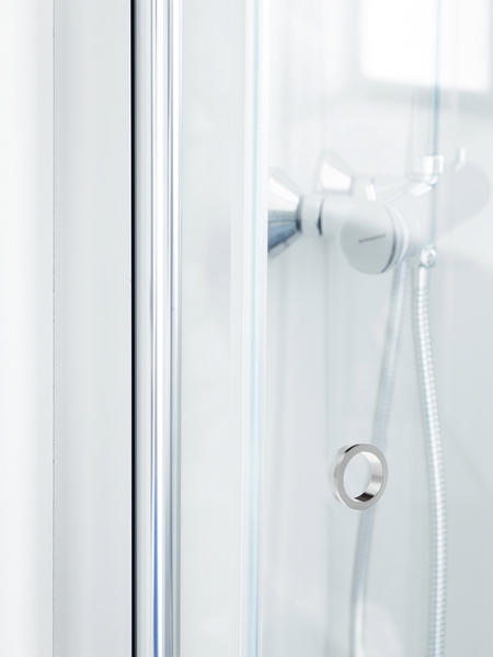 Suihkuseinä Svedbergs Skoga taitettava 67x198 matta/puolihuurre 1-ov rengasvedin