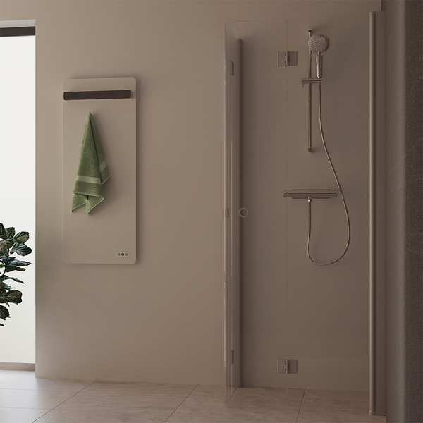 Suihkukulma Svedbergs Skoga taitettava 80x90x198 matta/kirkas lasi rengasvedin