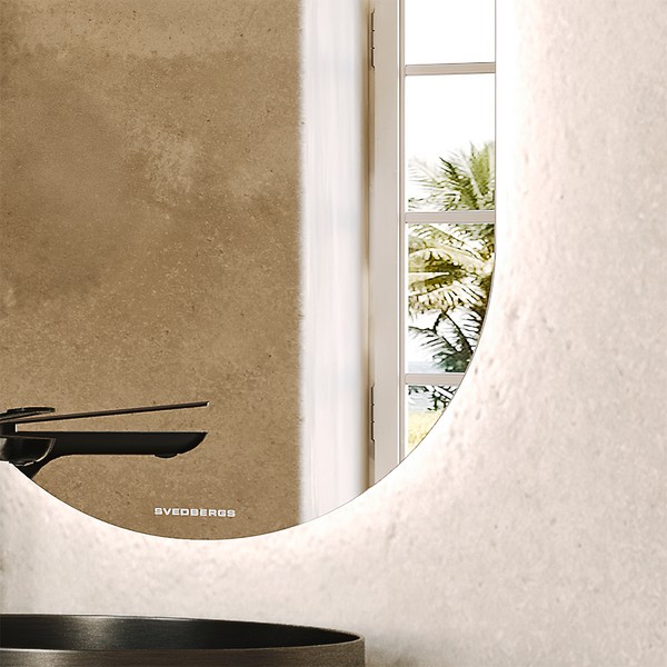 SPEGEL SVEDBERGS VALJE OVAL LED, 45X2,5X110CM