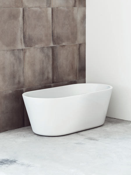 AKRYLBADKAR SVEDBERGS UME FRISTÅENDE VIT, 159,5X59,0X75,0CM