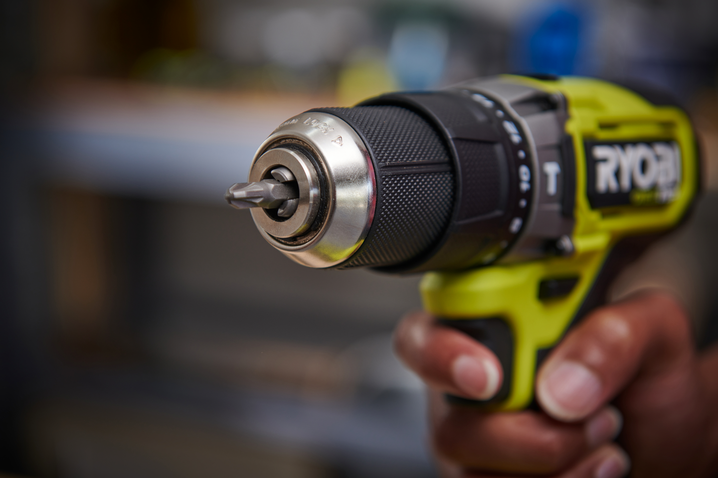 Akkuiskuporakone Ryobi RPD18C1-242S 18V ONE+ HP 4,0+2,0Ah