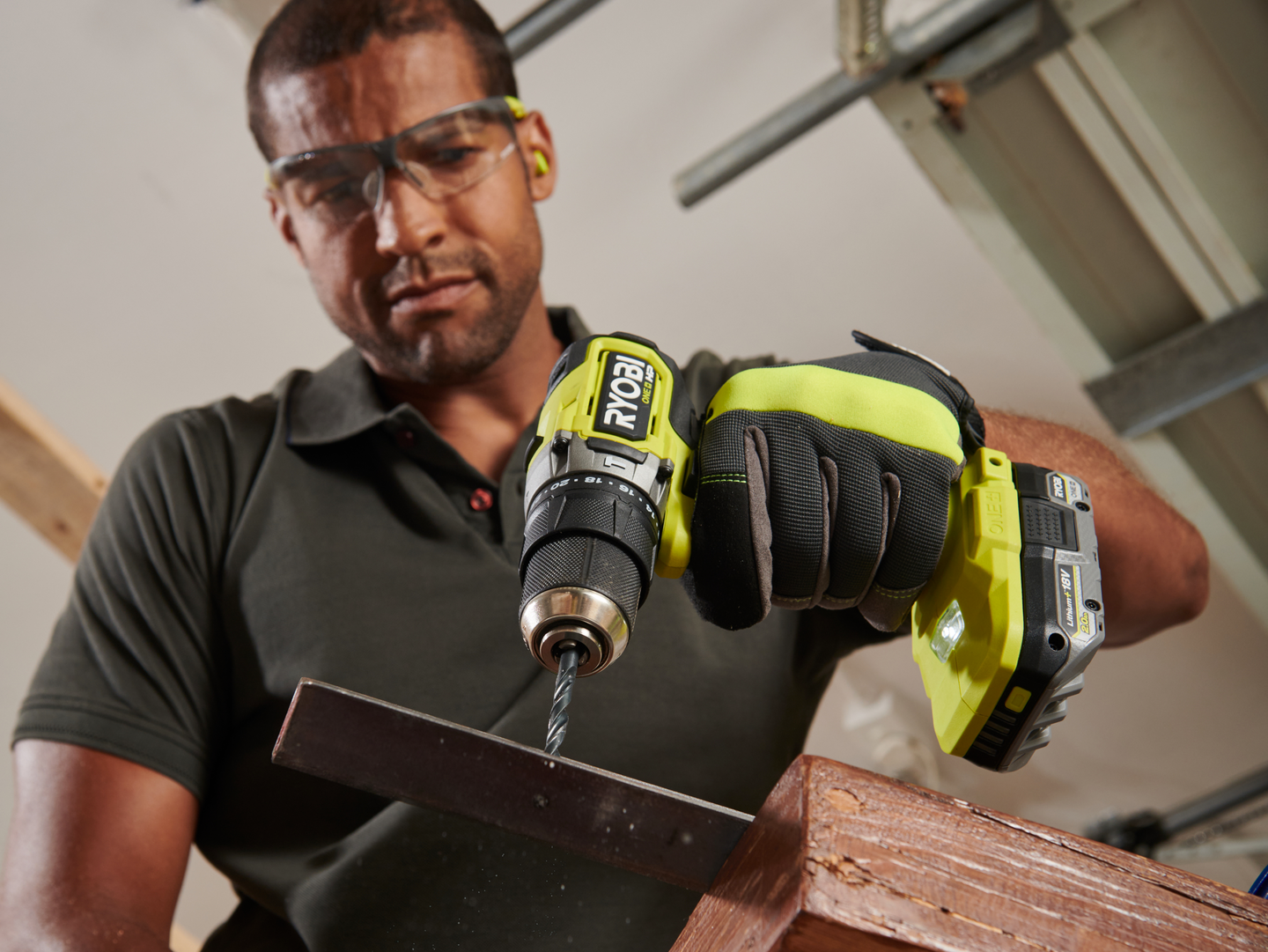 Akkuiskuporakone Ryobi RPD18C1-242S 18V ONE+ HP 4,0+2,0Ah