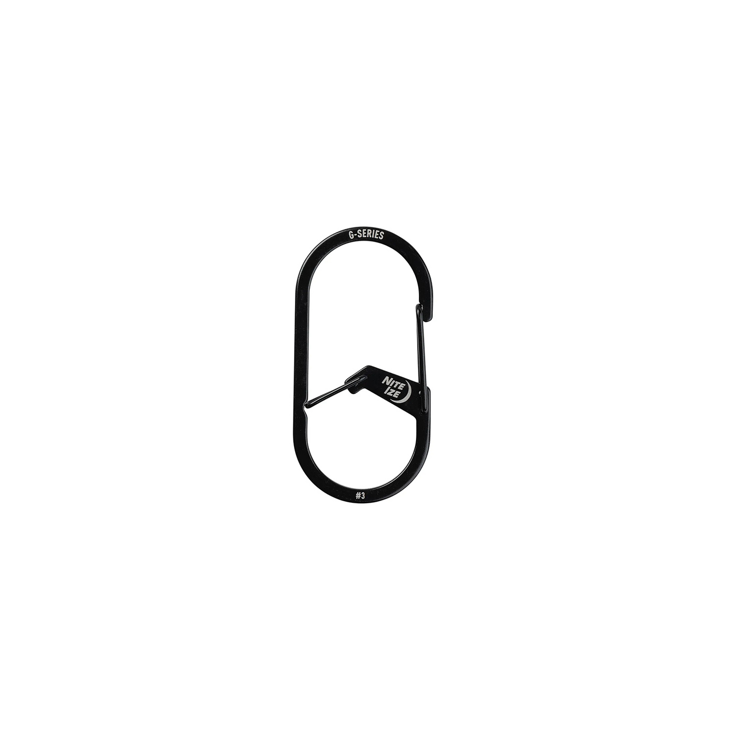 Karabiinihaka Nite Ize G-Series Dual Camber Carabiner 3 musta