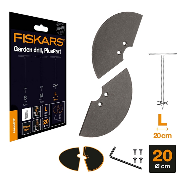 SKÄR FISKARS DP20 QUIKDRILL 200MM