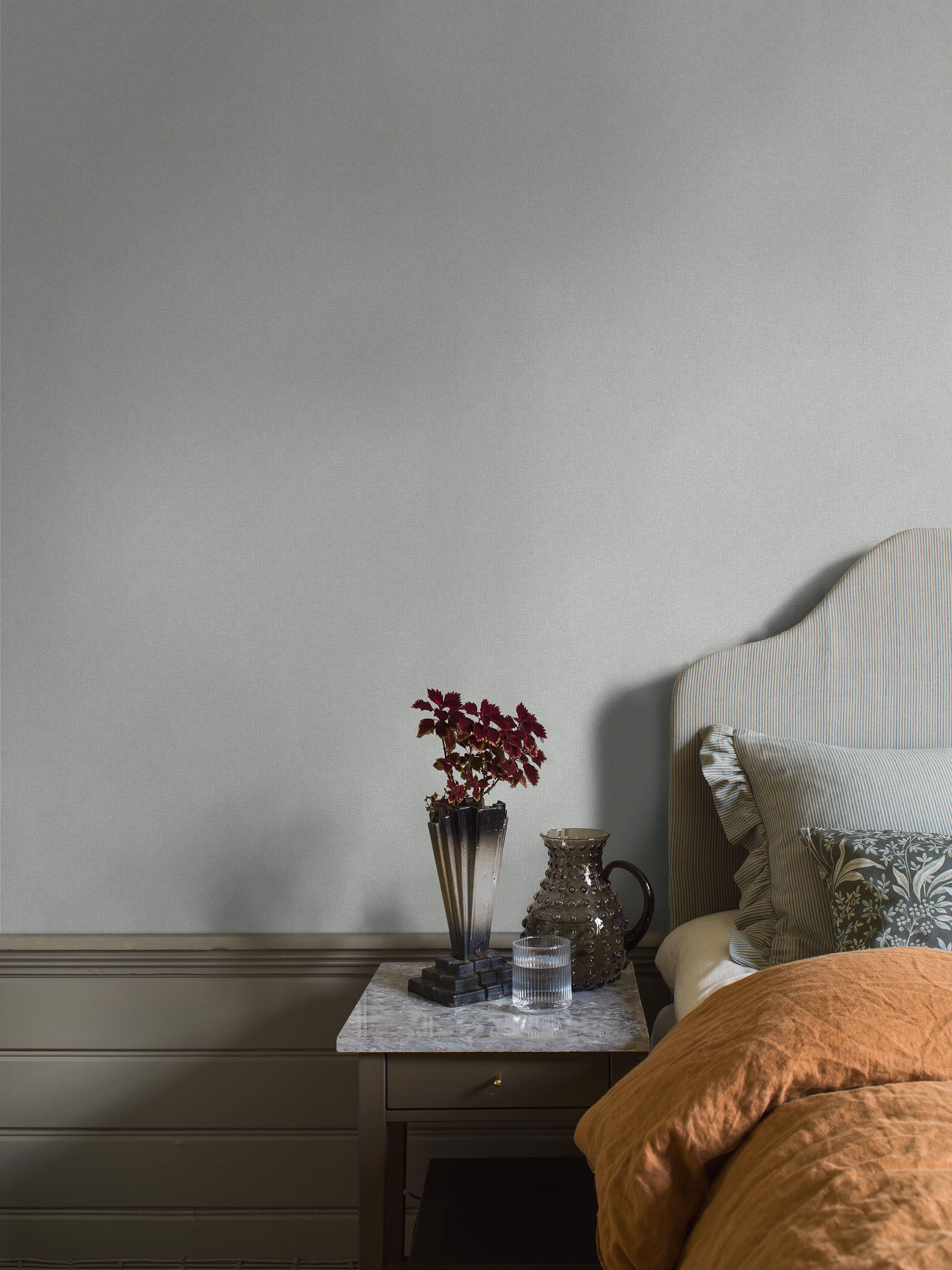 Kuitutapetti Boråstapeter Shades 6131 Canvas Celadon 10,05m