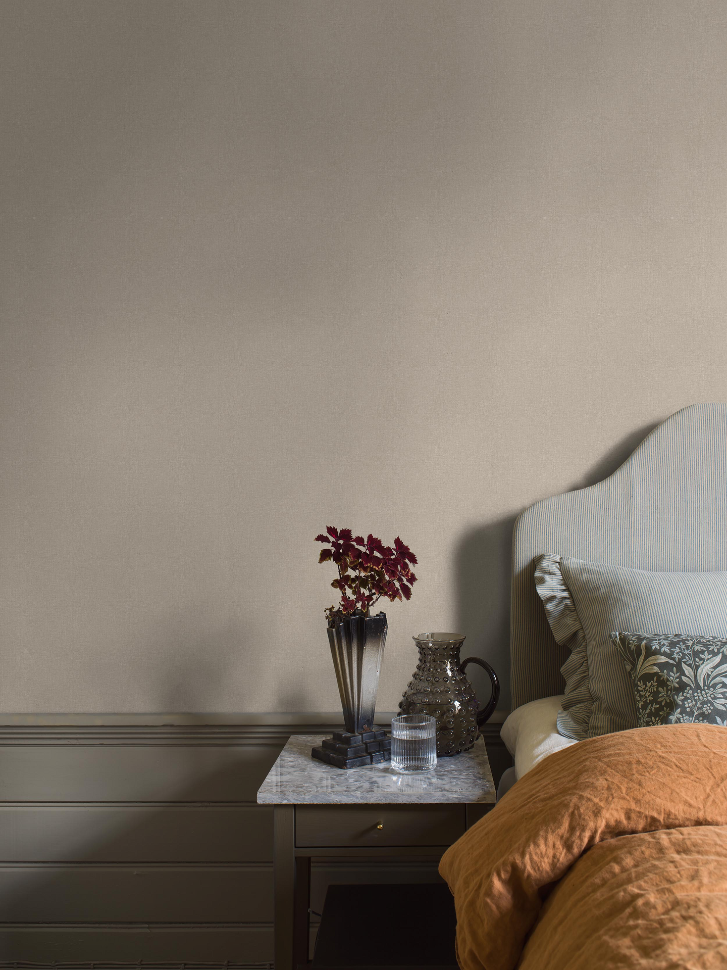 Kuitutapetti Boråstapeter Shades 6124 Canvas Taupe 10,05m