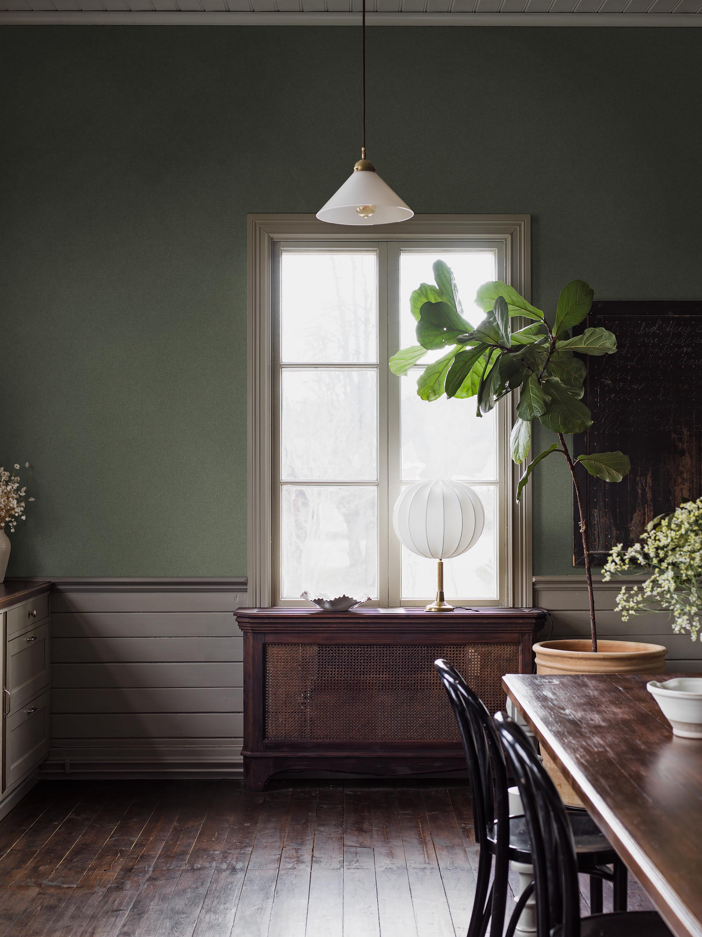 Kuitutapetti Boråstapeter Shades 6128 Canvas Forest 10,05m