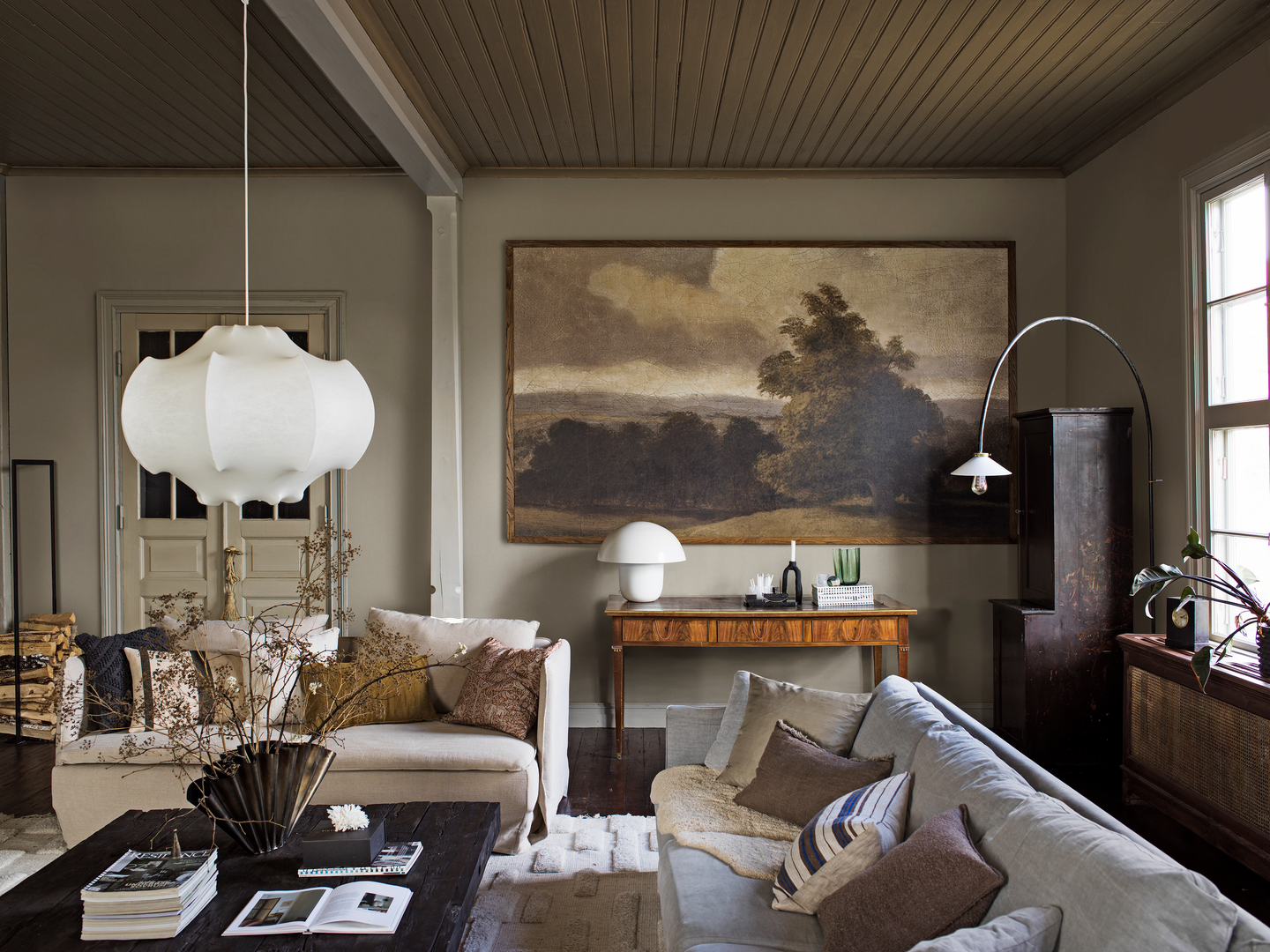 Kuitutapetti Boråstapeter Shades 6123 Canvas Oyster 10,05m