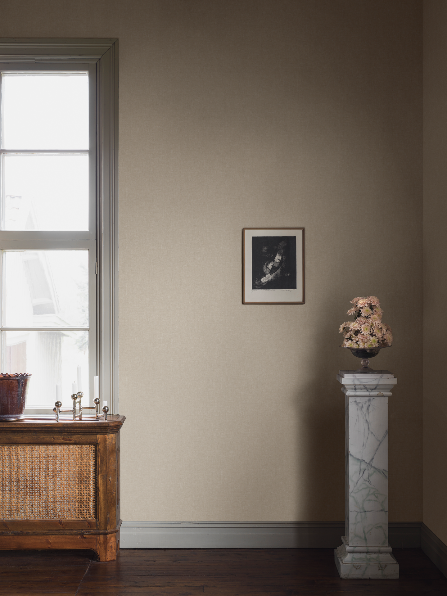 Kuitutapetti Boråstapeter Shades 6123 Canvas Oyster 10,05m