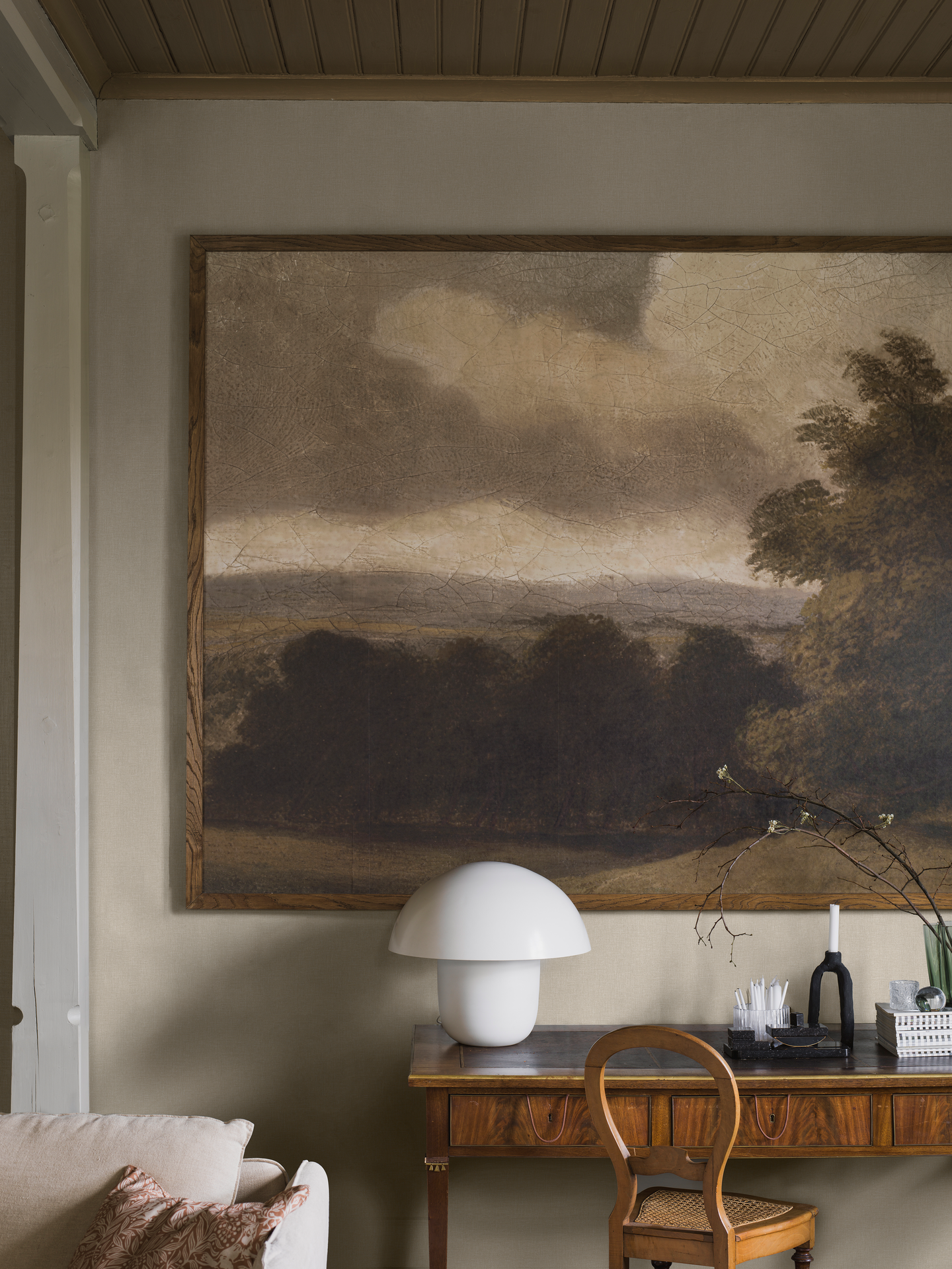 Kuitutapetti Boråstapeter Shades 6123 Canvas Oyster 10,05m