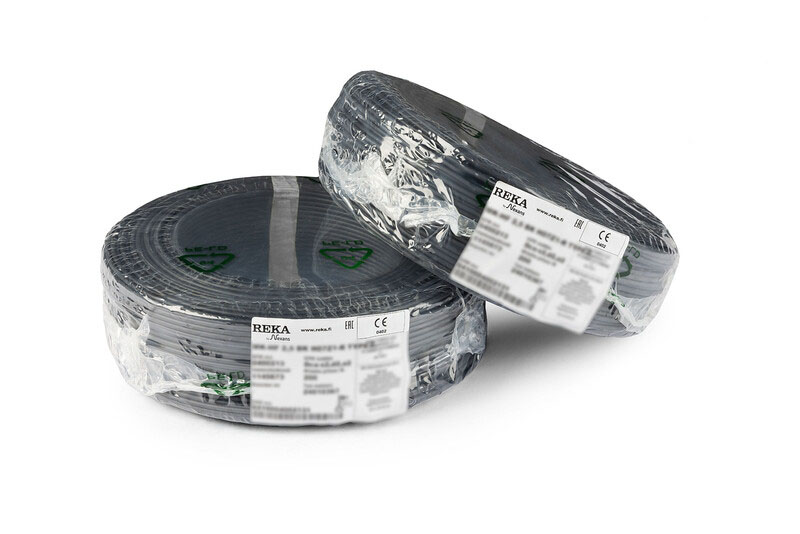 Asennusjohto Reka ML 1,5mm musta