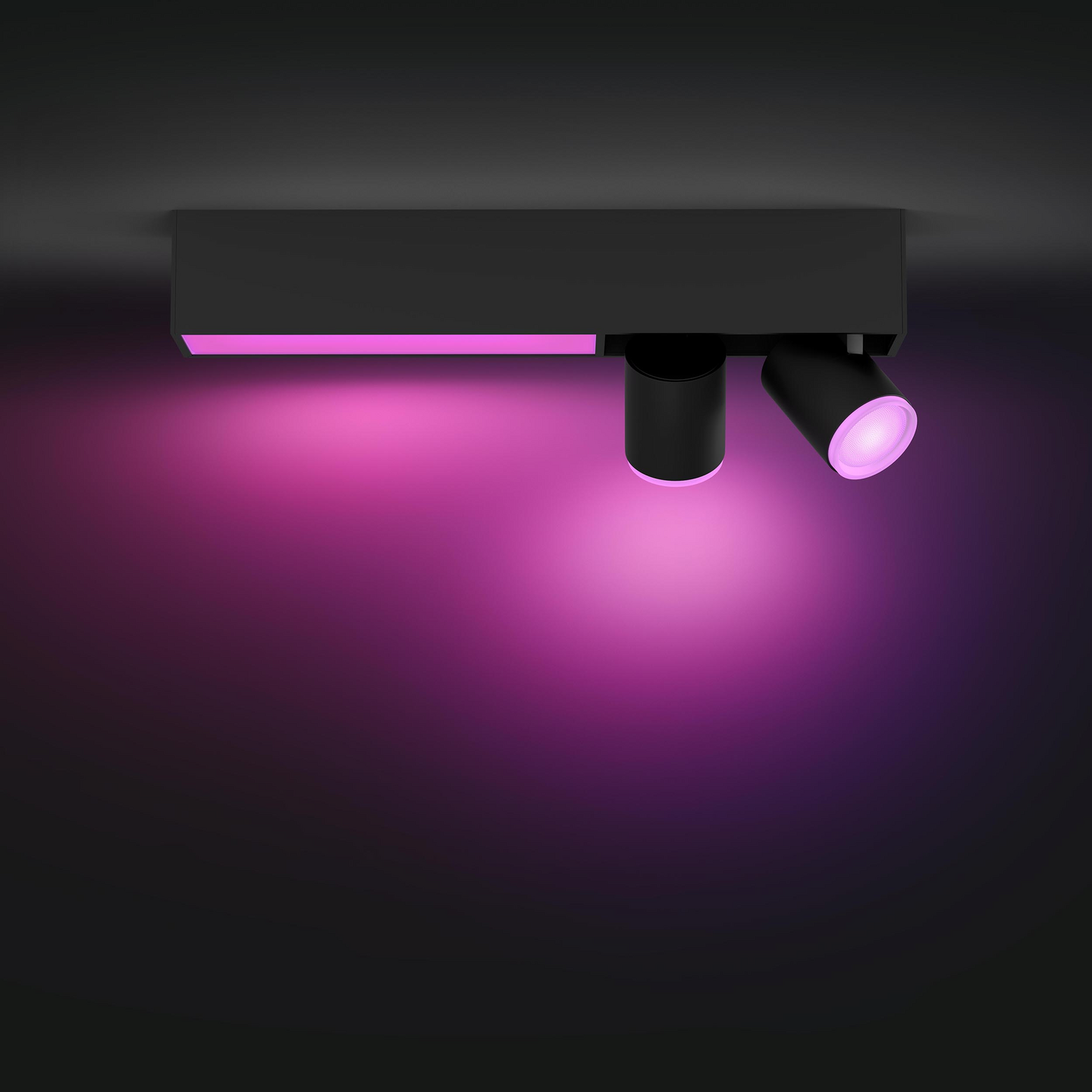 Kohdevalaisin Philips Hue Centris Musta 2x4.2W 1410 LM - 1630 LM 2000-6500K