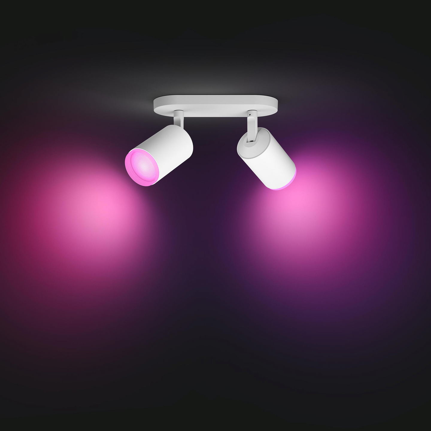 Kohdevalaisin Philips Hue Fugato Valkoinen 2x4.2W 750 LM - 800 LM 2000-6500K