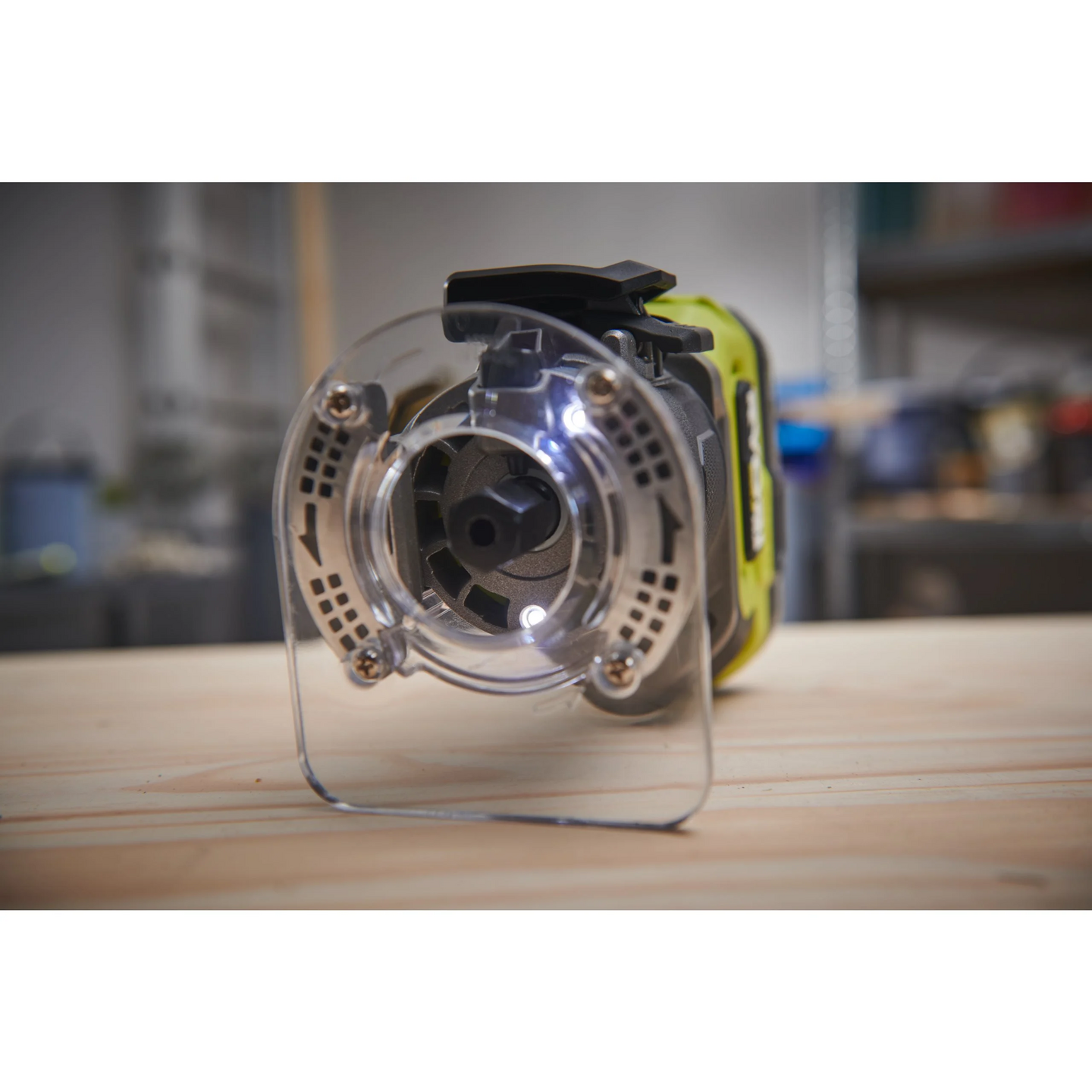 Käsijyrsin RYOBI RTR18C-0 18V ONE+ HP hiiliharjaton moottori ei akkua