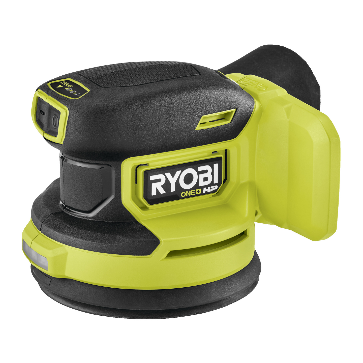 Epäkeskohiomakone RYOBI RROS18C-0 18V HP 125 mm hiiliharjaton ei akkua
