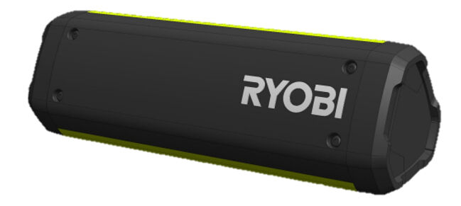 Kaiutin RYOBI RS4-120G 4V USB Litium-sarja 20W Bluetooth 1x2,0Ah akku