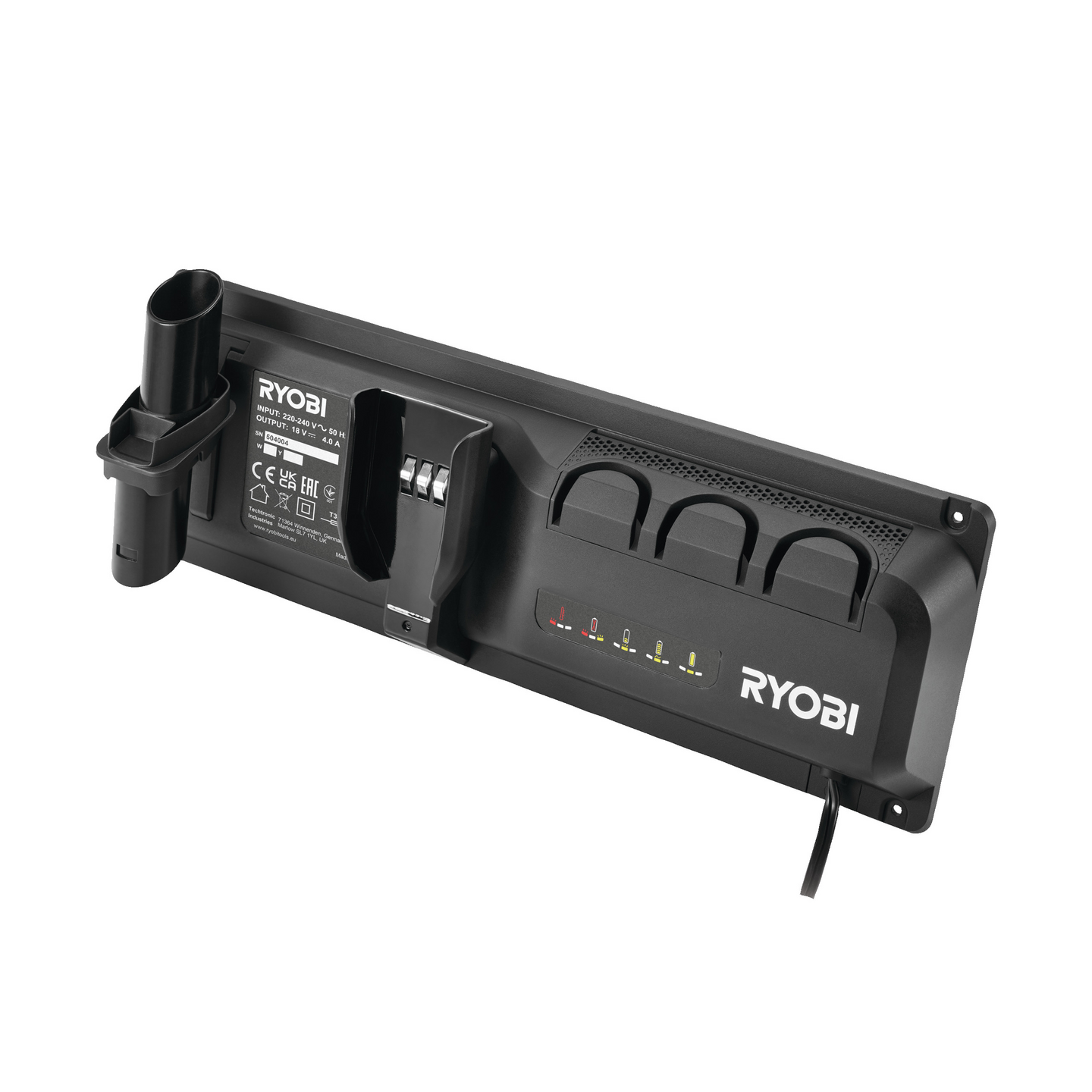 Seinälatausasema RYOBI RC18ASV varsi-imurille RASV18BL