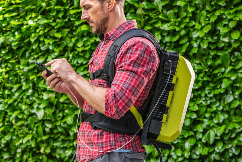 Akkureppu RYOBI RY36BP3PA 36V MAXPOWER toimii 1-3kpl 36V akulla