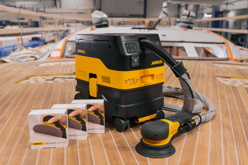 Märkä-kuivaimuri Mirka Dexos 1217 M AFC pölynpoistoletku suojus virtajohto 4m