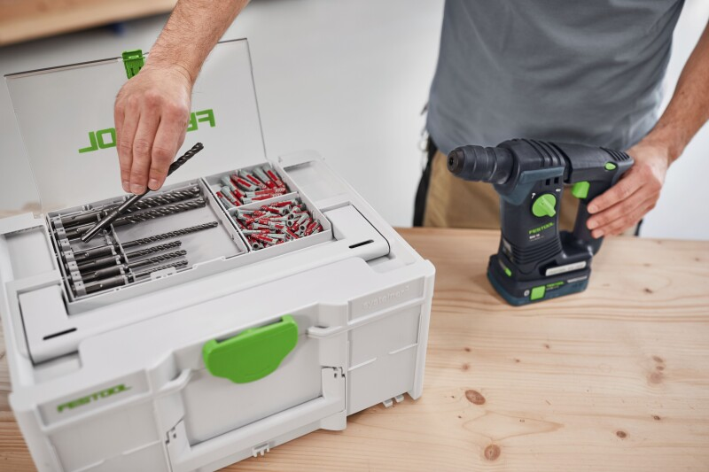 BORRKASSETT FESTOOL BKS SYS3 D5-12 SDS