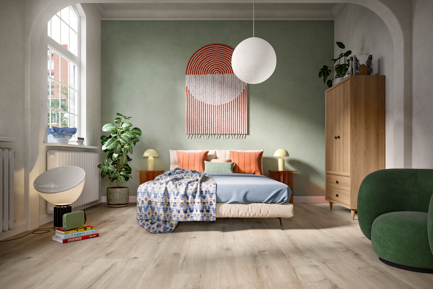 Laminaatti Egger Pro EL2154 8mm KL32 V4 Cream Loja Oak 1,99m²