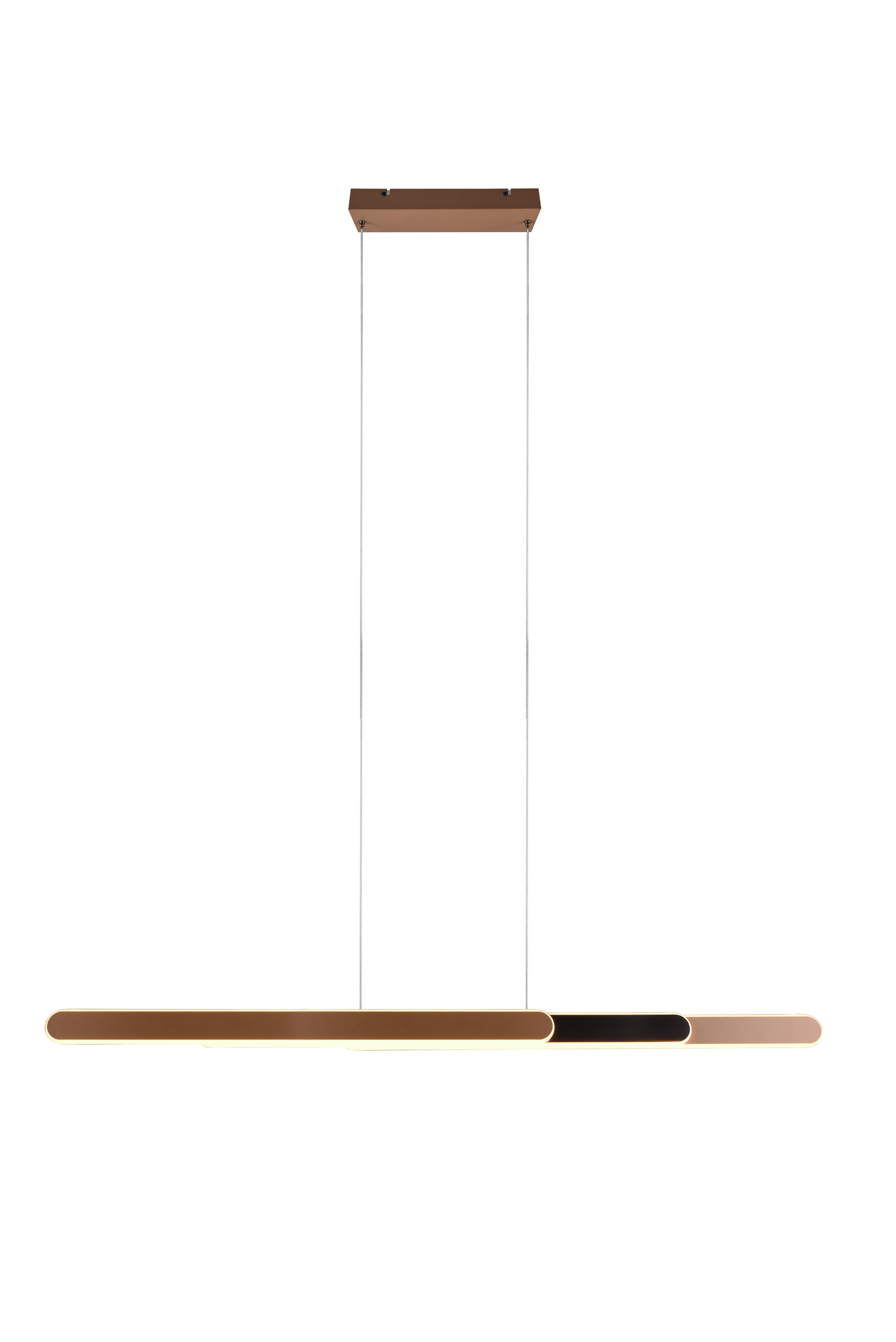 Riippuvalaisin TRIO Helios led 48W 130cm kahvinruskea