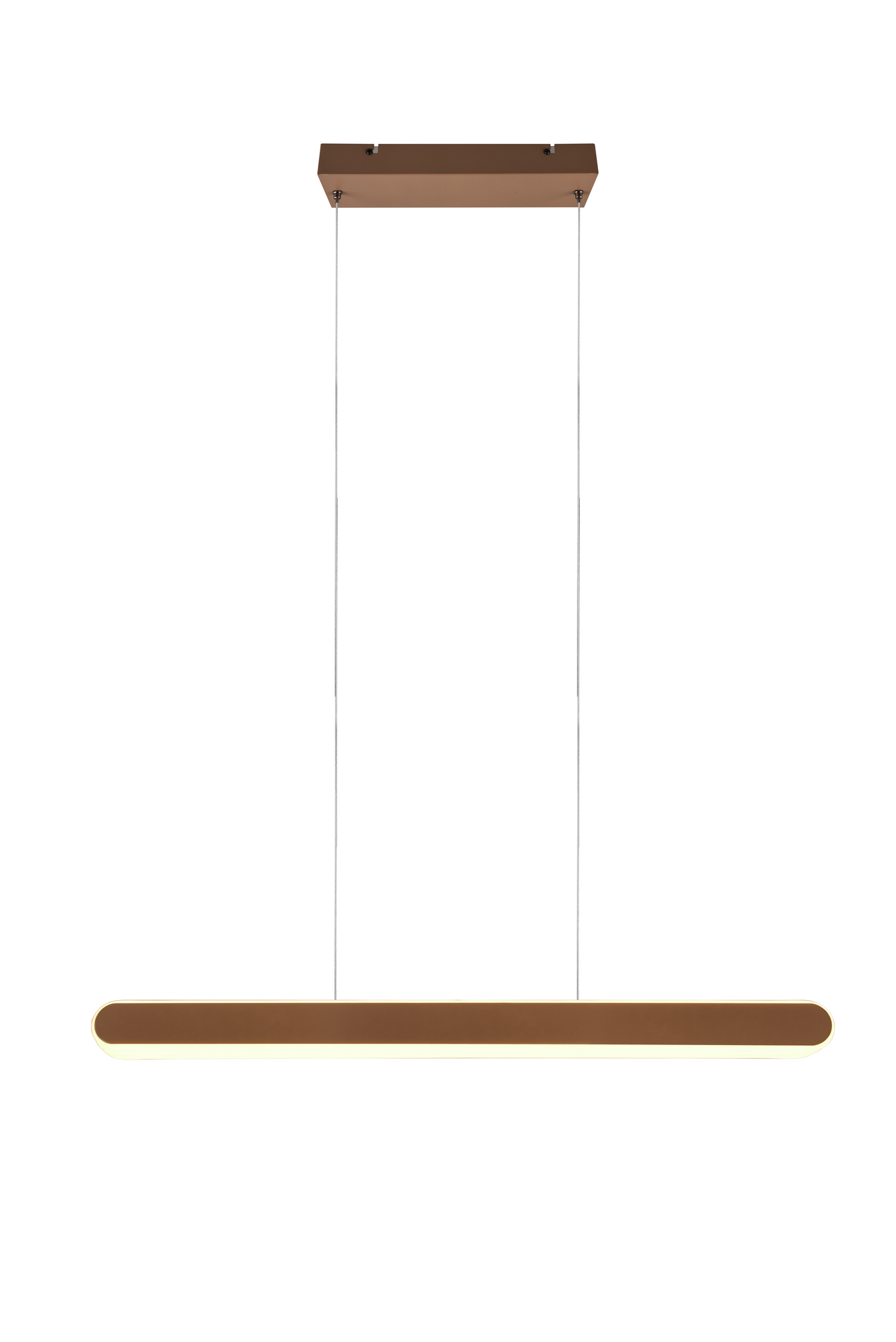 Riippuvalaisin TRIO Helios led 48W 130cm kahvinruskea