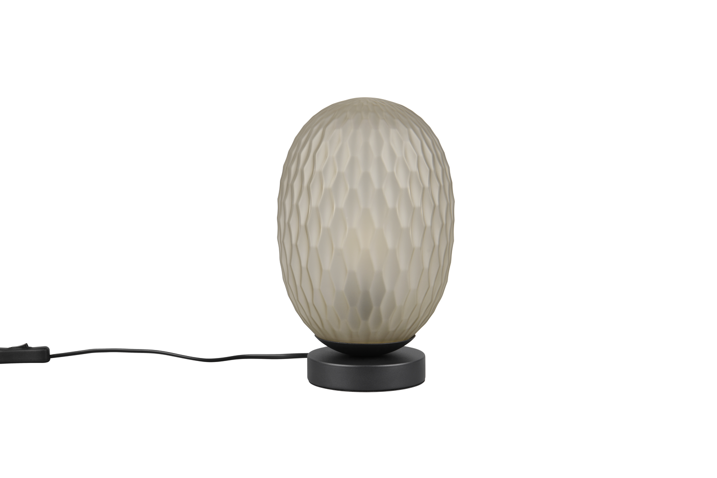 Pöytävalaisin TRIO Facette E27 vihreä/mattamusta