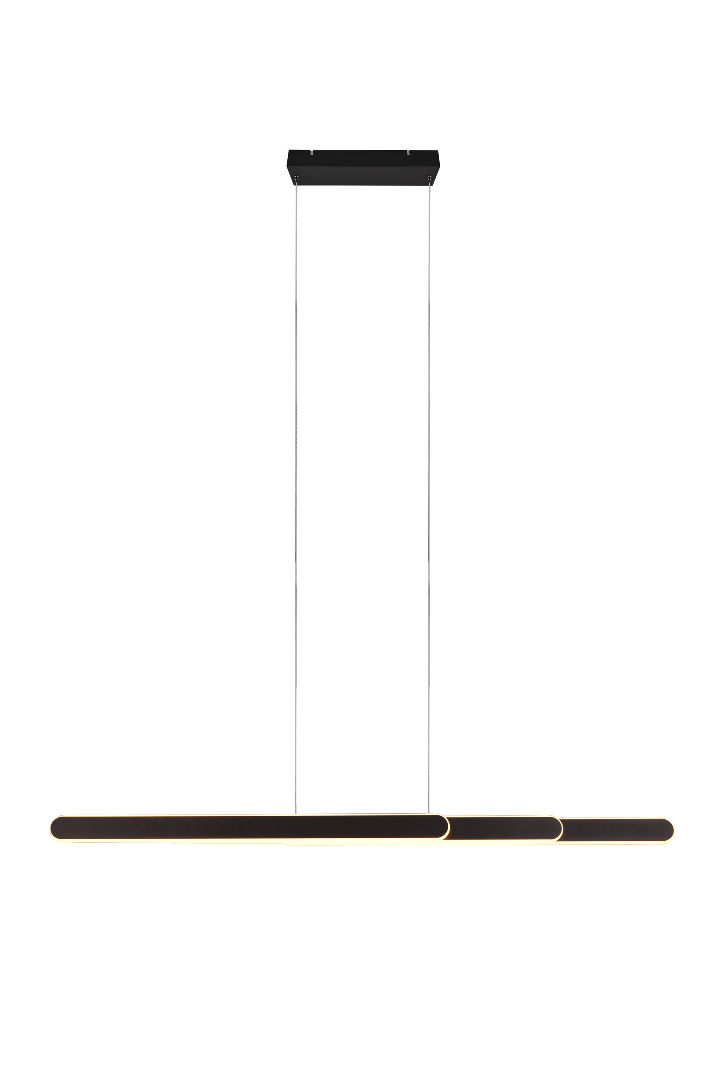 Riippuvalaisin TRIO Helios led 48W 130cm mattamusta