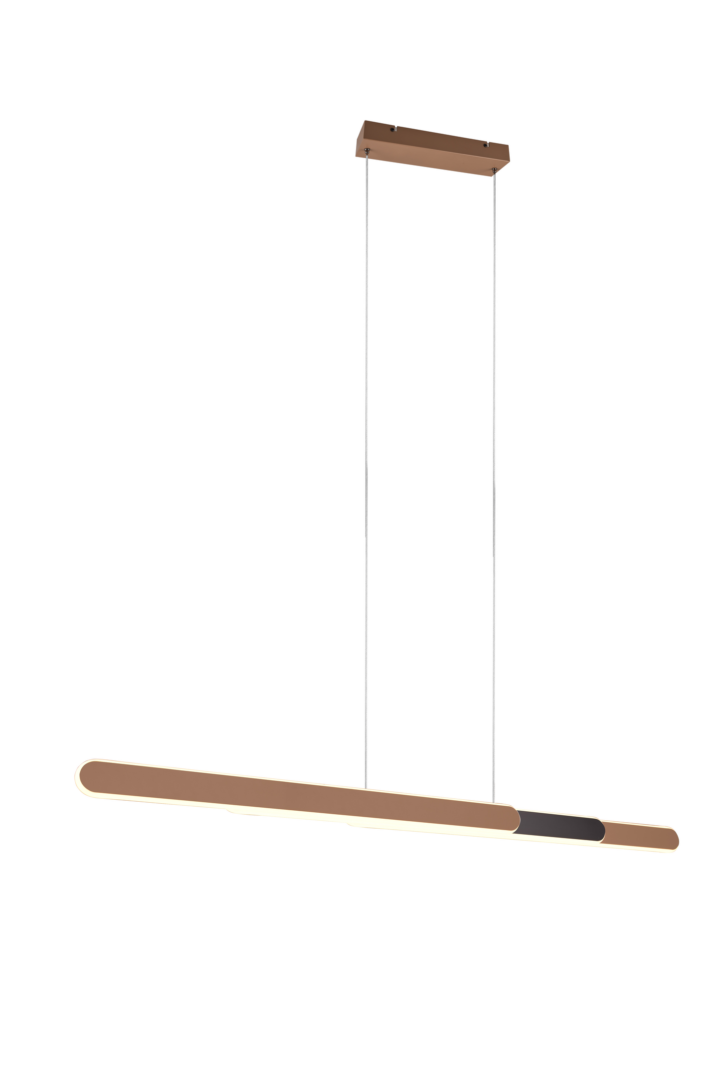 Riippuvalaisin TRIO Helios led 48W 130cm kahvinruskea