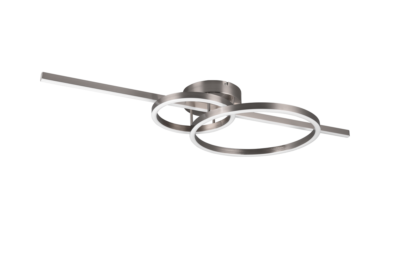 Kattovalaisin TRIO Montilla led 54W 6300lm harjattu teräs