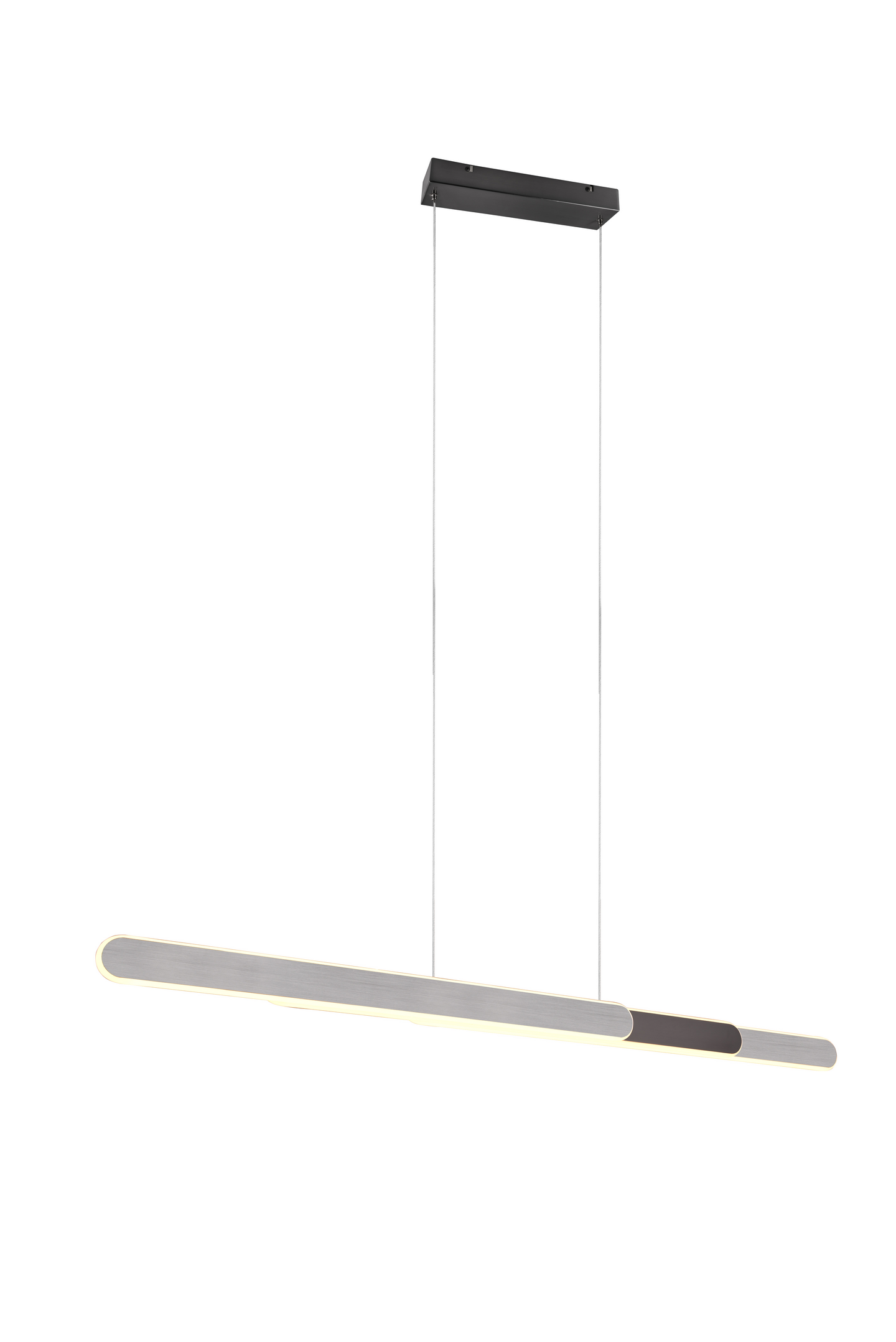 Riippuvalaisin TRIO Helios led 48W 130cm harjattu alumiini