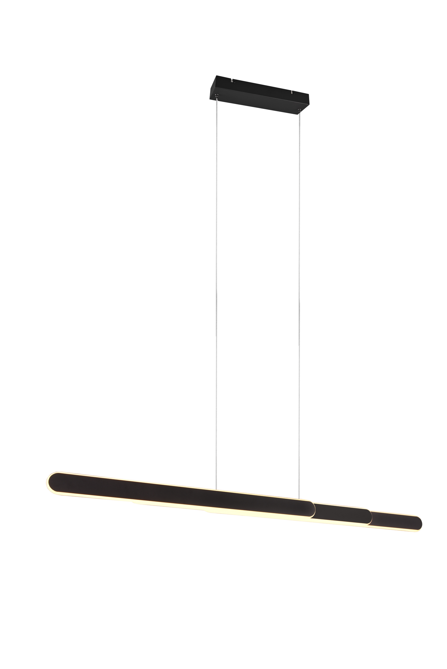 Riippuvalaisin TRIO Helios led 48W 130cm mattamusta