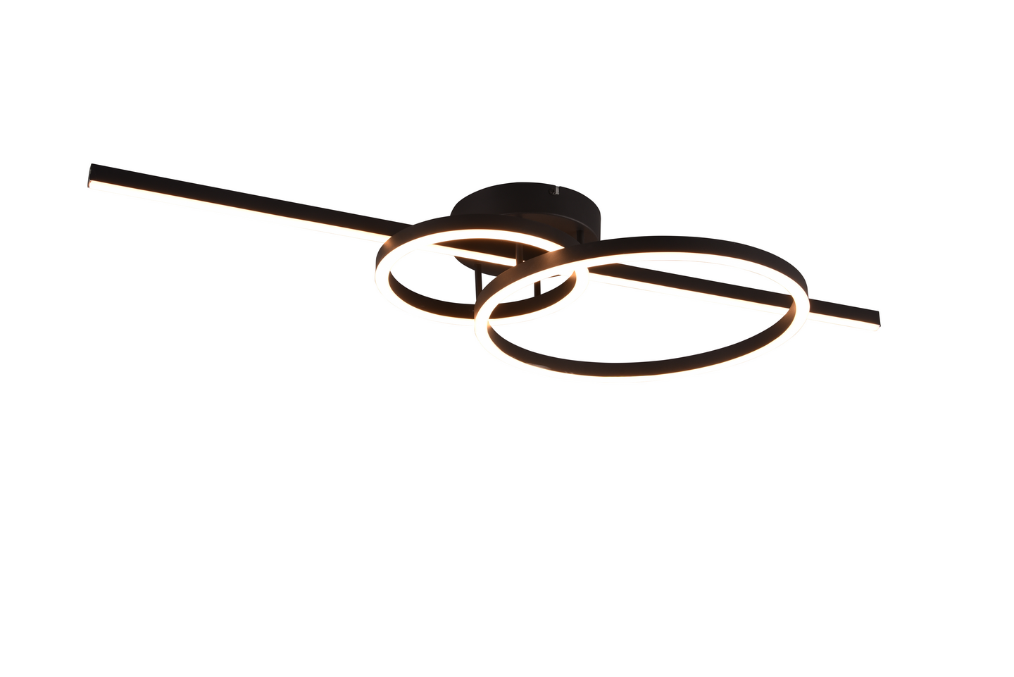 Kattovalaisin TRIO Montilla led 54W 6300lm mattamusta